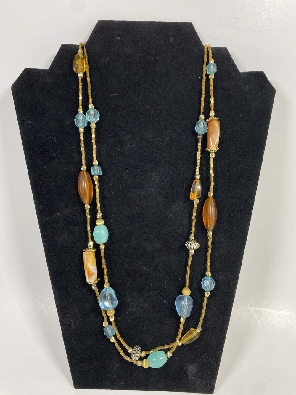 Beaded Necklace Stamped 14/20K 14K gold Filled